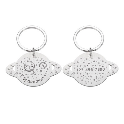 Εξατομικευμένη ετικέτα ταυτότητας κατοικίδιου σκύλου γάτας Χάθηκε χαραγμένο όνομα ταυτότητας κατοικίδιου για κολάρο σκύλου για γάτα Κρεμαστό μπρελόκ για κατοικίδια Κρεμαστό αξεσουάρ