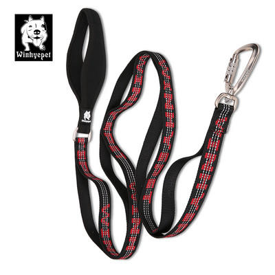 Winhyepet Pet Leash 3M Refletive Under Truelove SBR Diving Fiber Rope Prikladno za velike srednje i male pse YL1832