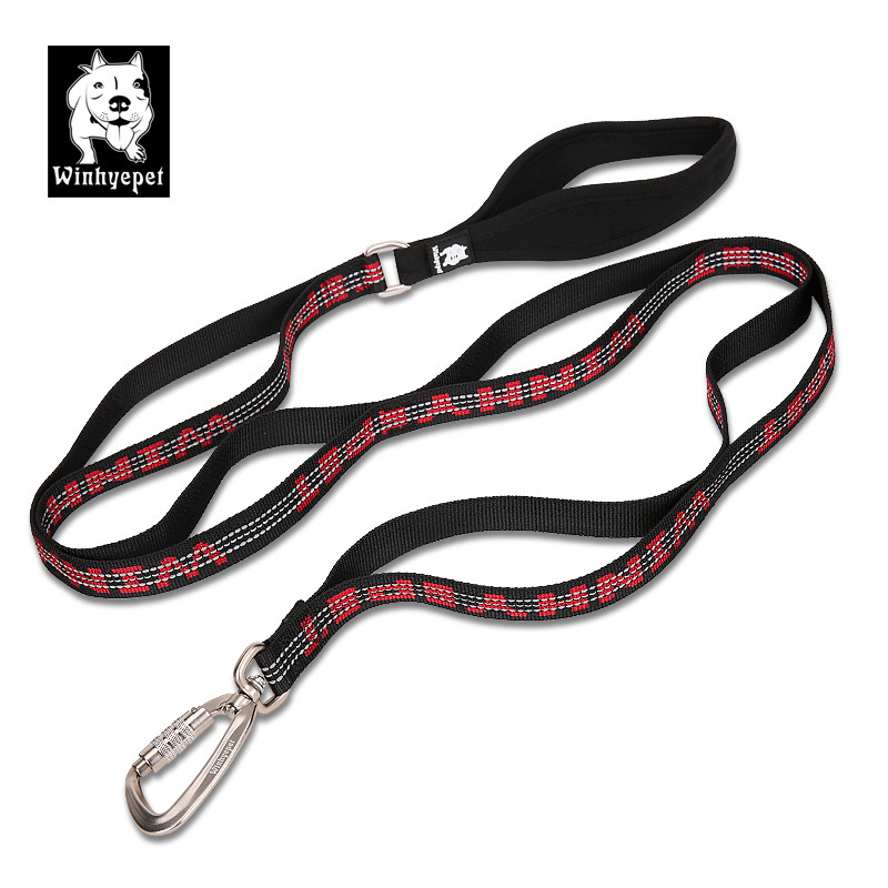 Winhyepet Pet Leash 3M Refletive Under Truelove SBR Diving Fiber Rope Prikladno za velike srednje i male pse YL1832