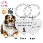 1 buc produse pentru animale de companie Alzheimer pentru pisici lanț de câini colier gravat personalizat animale de companie etichetă de identificare guler jucărie pentru pandantiv