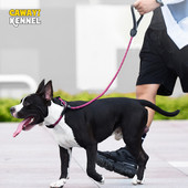 CAWAYI KENNEL Lese reflectorizante din nailon Câini de companie Lant de frânghie de tracțiune pentru alergare cu mâinile libere Lanț de frânghie pentru câini mici și mari