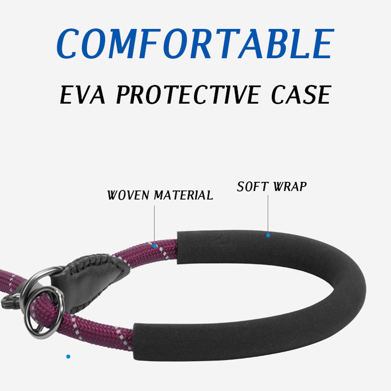 CAWAYI KENNEL Lese reflectorizante din nailon Câini de companie Lant de frânghie de tracțiune pentru alergare cu mâinile libere Lanț de frânghie pentru câini mici și mari