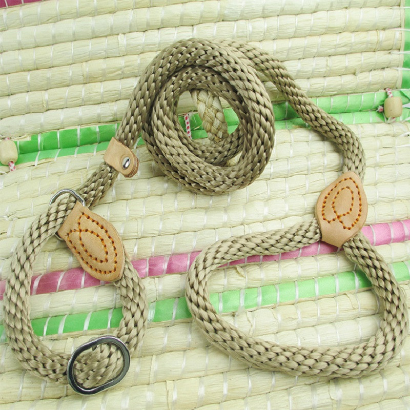 Uže od konoplje Povodac za pse P Lanac Klizna Ogrlica za kućne ljubimce Povoci za hodanje Pas Sport na otvorenom Povodac za štene Kućni ljubimac Vuča Za male srednje velike pse