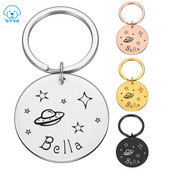 Ετικέτες ονόματος κατά της απώλειας Δωρεάν χαραγμένη ετικέτα ταυτότητας σκύλου κατοικίδιων ζώων Προσαρμοσμένο μενταγιόν για σκύλους Εξατομικευμένη ετικέτα ταυτότητας κουταβιού γάτας Αξεσουάρ για κολάρο κατοικίδιων σκύλων