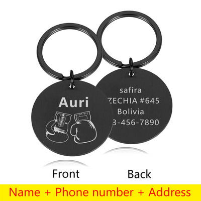 Személyre szabott kisállat azonosító címkék gravírozott kisállat név száma cím macska kutya nyakörv kisállat medál kiskutya macska nyaklánc varázsa nyakörv kiegészítők