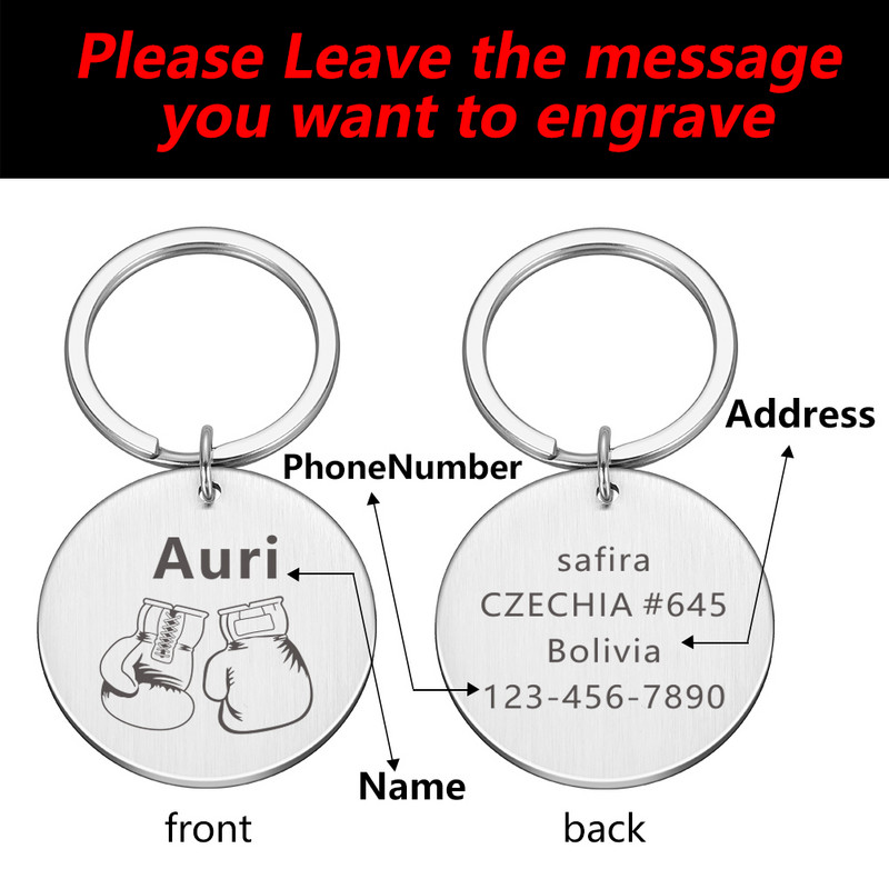 Személyre szabott kisállat azonosító címkék gravírozott kisállat név száma cím macska kutya nyakörv kisállat medál kiskutya macska nyaklánc varázsa nyakörv kiegészítők