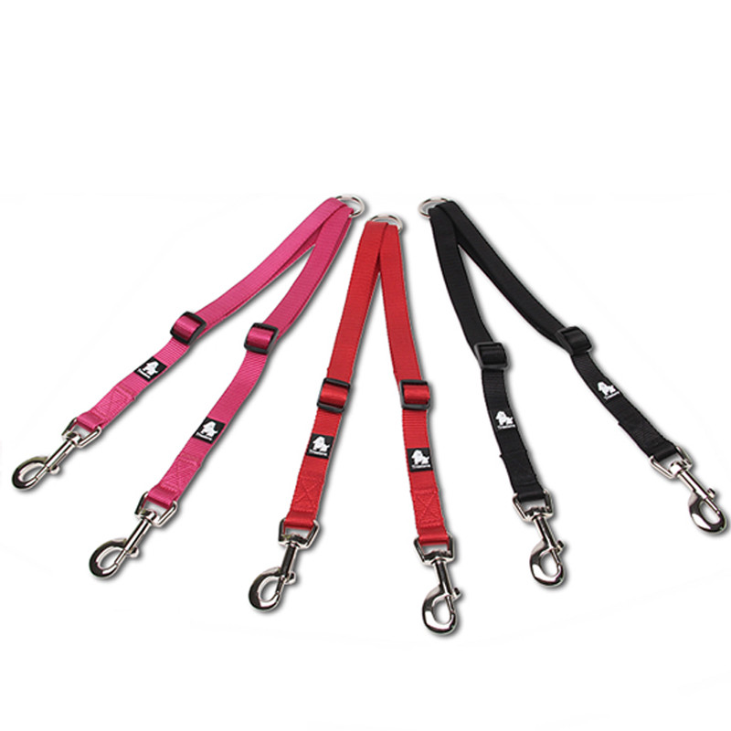 Truelove lemmikloomade jalutusrihm nailonlint No Tangle Two Dogs Coupler suurele väikesele lemmikloomale sobib treenimiseks Jooksutooted TLL2372