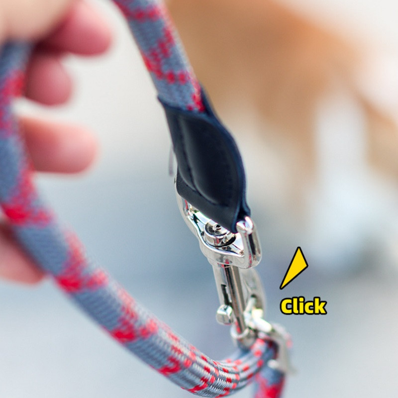 Lesă pentru câini, dublu capete, două lese pentru câini, reflectorizant, lung, scurt, pentru animale de companie, plimbări, dresaj, plumb, multifuncțional, 6 moduri, frânghie pentru câini legați