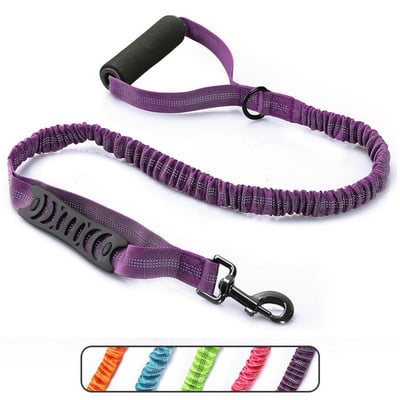 Nouă lesă mare pentru câini, elasticitate, bungee, lesă de dresaj pentru câini, fără tragere pentru animale de companie, alergare, plimbare, funie din nailon, câini medii mari