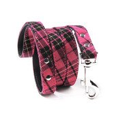 Lesă pentru câini din piele PU în stil carouri mic, mediu, mare, cățeluș, pisică, husky, lesă puternică pentru animale de companie, produs pentru câini, lesă pentru câine vintage