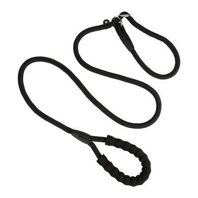 Câine din nailon împletit P lanț Lesă pentru câini Câini mari, mijlocii și mici Punctură rezistentă la explozie Antrenament dintr-o singură bucată Coardă P Coarda de alunecare pentru câine