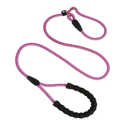 Câine din nailon împletit P lanț Lesă pentru câini Câini mari, mijlocii și mici Punctură rezistentă la explozie Antrenament dintr-o singură bucată Coardă P Coarda de alunecare pentru câine