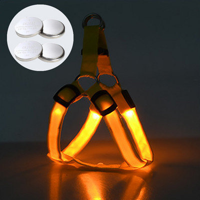 Világító kutyahám, töltő, elveszésgátló/autóbaleset-ellenőrző, könnyű kutyamellpántos, biztonságos led kutyák póráz háziállatoknak kutyáknak kiegészítők