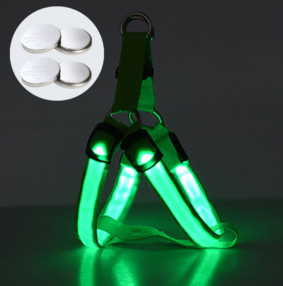 Világító kutyahám, töltő, elveszésgátló/autóbaleset-ellenőrző, könnyű kutyamellpántos, biztonságos led kutyák póráz háziállatoknak kutyáknak kiegészítők