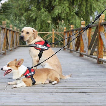 Βόλτα 2 δύο σκυλιά ένα λουρί Nylon No Tangle Pet Leash για σκύλο και γάτα Τρέξιμο για μικρά μεσαία μεγάλα σκυλιά Pitbull Bulldog Pugs