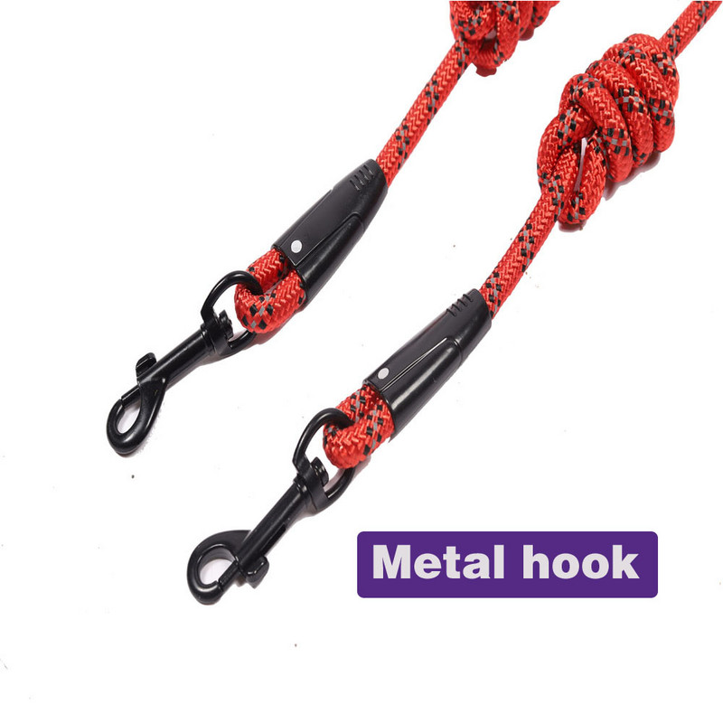 Plimbați 2 doi câini o lesă Nailon Fără încurcătură Lesă pentru animale de companie pentru câine și pisică Alergare pentru câini mici, mijlocii mari, pitbull, buldog, pugi