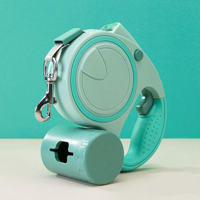 Lesă pentru câini de companie cu frânghie de plimbare automată, retractabilă, fără încurcături, articole pentru animale de companie pentru câini de talie mică și mijlocie