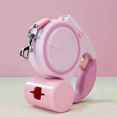 Lesă pentru câini de companie cu frânghie de plimbare automată, retractabilă, fără încurcături, articole pentru animale de companie pentru câini de talie mică și mijlocie