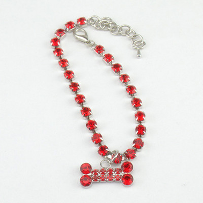 Colier pentru câini de companie Colier elasticitate câine mic doamnă drăguț oase colier pandantiv guler câini pisici accesorii