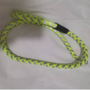 Luminozitate Strong Wave Lesă pentru câini Mâini libere Lesă reflectorizante pentru animale de companie pentru câini de talie mică Mersul pe jos Siguranță în întuneric Accesoriu pentru câini