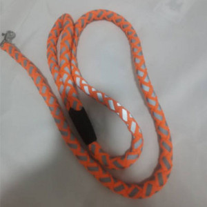 Luminozitate Strong Wave Lesă pentru câini Mâini libere Lesă reflectorizante pentru animale de companie pentru câini de talie mică Mersul pe jos Siguranță în întuneric Accesoriu pentru câini