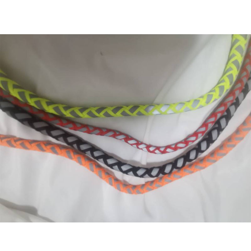 Luminozitate Strong Wave Lesă pentru câini Mâini libere Lesă reflectorizante pentru animale de companie pentru câini de talie mică Mersul pe jos Siguranță în întuneric Accesoriu pentru câini