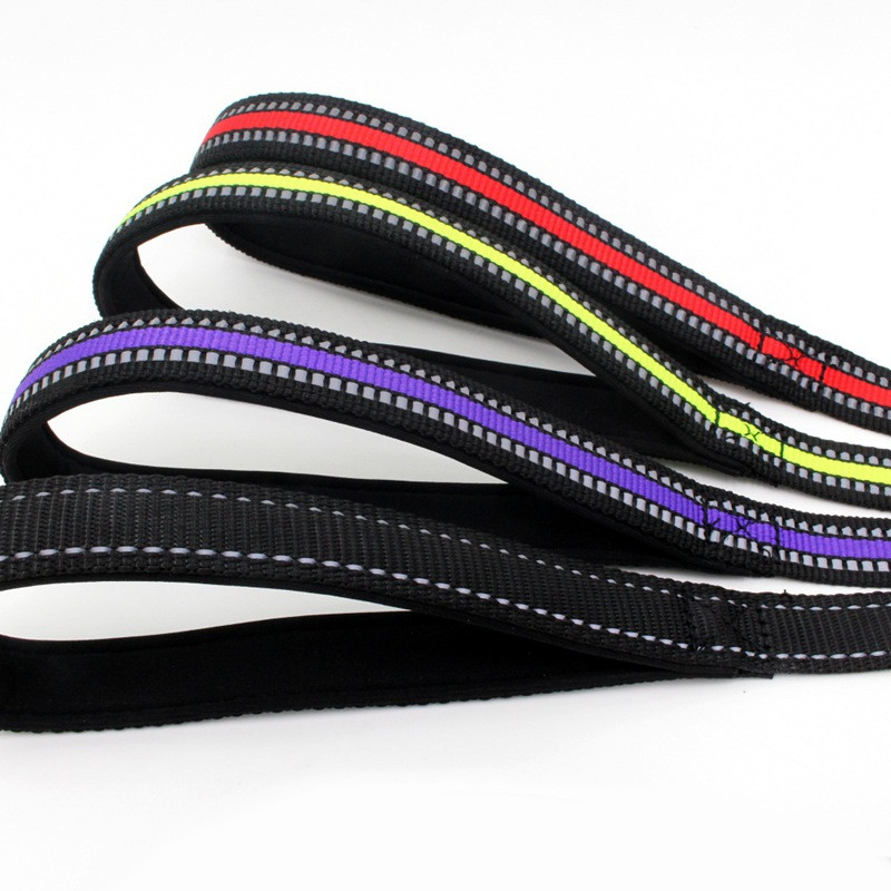 1.2M lesă durabilă reflectorizante pentru câini pentru câini de dimensiuni medii mari, guleră, frânghie de plumb pentru labrador rottweiler, 4 culori