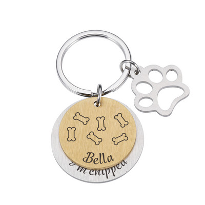 Εξατομικευμένες ετικέτες αναγνώρισης κατοικίδιων ζώων με χαρακτικό κατά της απώλειας Αναγνώριση ετικέτας ταυτότητας σκύλου Προσαρμοσμένη πινακίδα ταυτότητας γιακά σκύλου Κουτάβι Ετικέτα για κατοικίδια