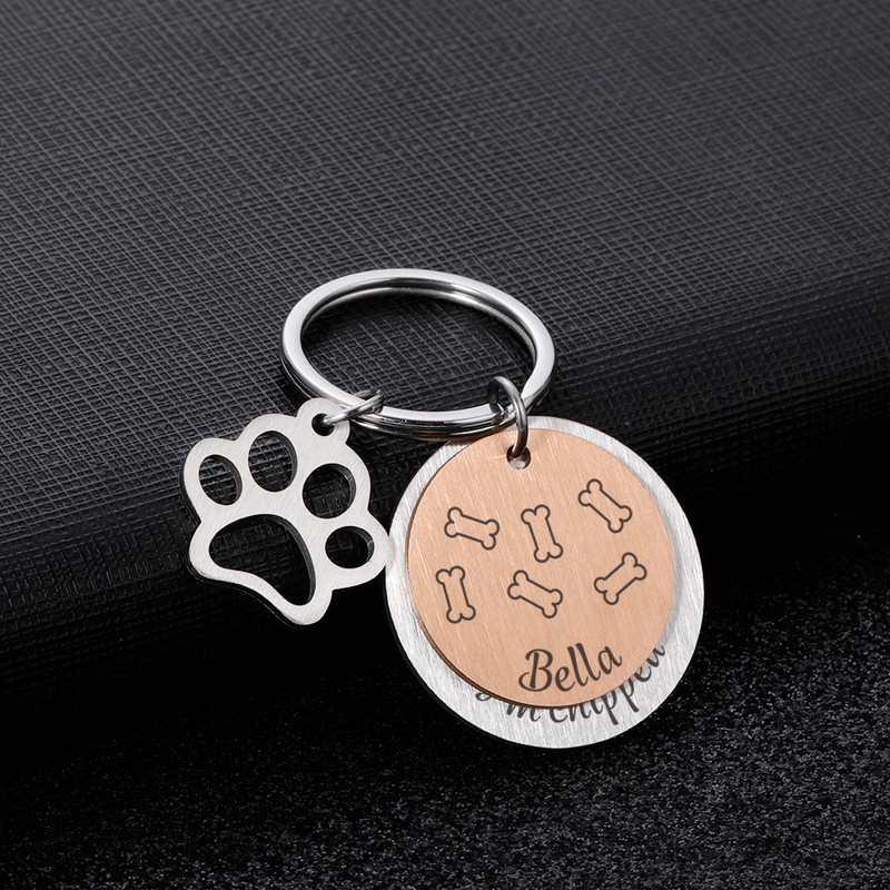 Εξατομικευμένες ετικέτες αναγνώρισης κατοικίδιων ζώων με χαρακτικό κατά της απώλειας Αναγνώριση ετικέτας ταυτότητας σκύλου Προσαρμοσμένη πινακίδα ταυτότητας γιακά σκύλου Κουτάβι Ετικέτα για κατοικίδια