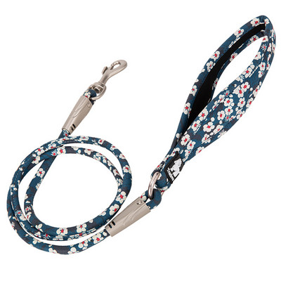 Truelove Soft Rope Povodac za pse Cvjetni povodac za pse Mačke Meka podstavljena ručka Pamučna tkanina Kuka od legure cinka Sigurno treniranje na otvorenom