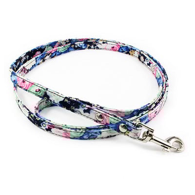 Floral Dog Leash Fashion Ρετρό λουρί για μικρά σκυλιά κουτάβια κουτάβι Mini Teddy Samoyed Yorkie Dog Leashes Leads Pet Αξεσουάρ