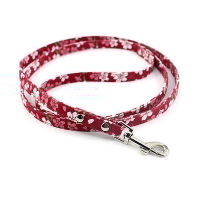 Floral Dog Leash Fashion Ρετρό λουρί για μικρά σκυλιά κουτάβια κουτάβι Mini Teddy Samoyed Yorkie Dog Leashes Leads Pet Αξεσουάρ