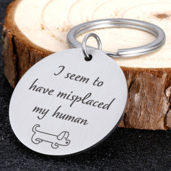 Гравиран персонализиран етикет за куче Домашно куче Персонализирани аксесоари за нашийник за кучета Cat Puppy ID Етикети с имена от неръждаема стомана Анти-загубена висулка