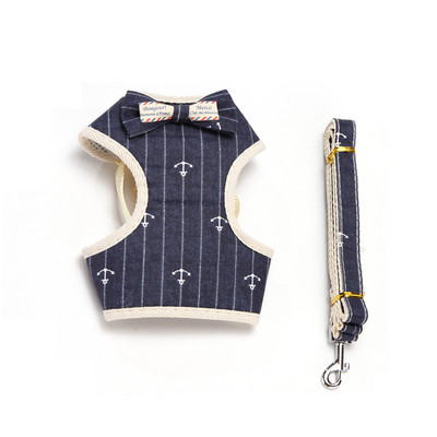 Koerte rakmed väikestele koertele kassidele kikilipsud lemmiklooma rinna vesti jalutusrihm Reguleeritav hingav lemmiklooma rakmed ja jalutusrihma komplekt Koerte tarvikud