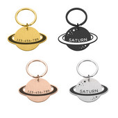 Kohandatud nimi Tel ID silt Tasuta graveerida koera kassi kaelarihm kadumisevastased tarvikud koerkassile lemmikloomade roostevabast terasest koeratarbed