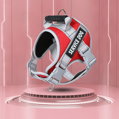 Kimpets šunų pakinktai Liemenė Labradoro retriverio krūtinės rūbai Virvė Vidutinis didelis Šuo Šviesą atspindintis Reguliuojamas lauko vaikščiojimo naminiams gyvūnėliams reikmenys