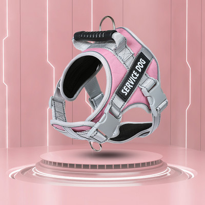 Kimpets šunų pakinktai Liemenė Labradoro retriverio krūtinės rūbai Virvė Vidutinis didelis Šuo Šviesą atspindintis Reguliuojamas lauko vaikščiojimo naminiams gyvūnėliams reikmenys