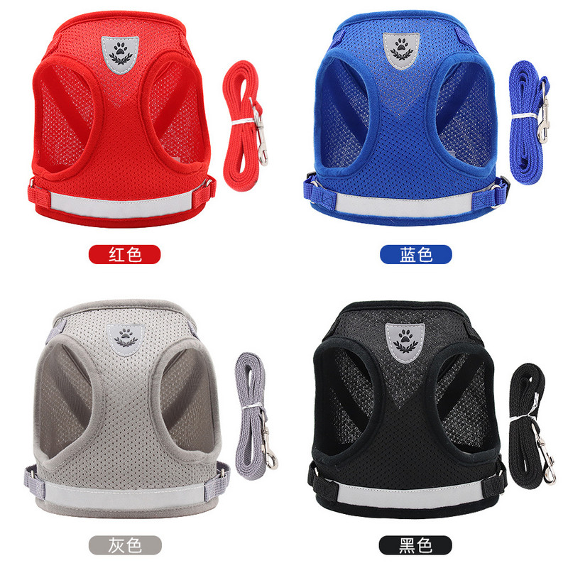 Mačka, pas, podesivi pojas, prsluk, povodac za hodanje, povodac za štence, ogrlica, poliesterska mreža, pojas za male srednje pse, mačke, ljubimce