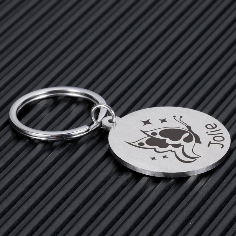 Maza suņa identifikācijas birka Personalizēta kucēna kaķēna mājdzīvnieku kaķis kakla siksnām Piederumi Izejmateriāli Vārds Ziņojums Pielāgotas nerūsējošā tērauda ID birkas