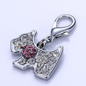 Rhinestones Dog Tag Mājdzīvnieku rotaslietas Kuloni Piekariņi Kaklarota Suņu Aksesuāri Piekariņi Mājdzīvnieku piederumi