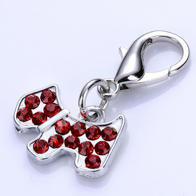 Rhinestones Dog Tag Mājdzīvnieku rotaslietas Kuloni Piekariņi Kaklarota Suņu Aksesuāri Piekariņi Mājdzīvnieku piederumi