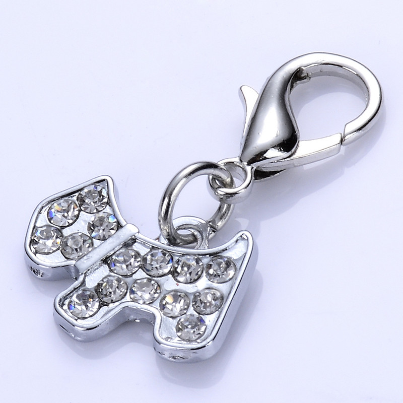 Rhinestones Dog Tag Mājdzīvnieku rotaslietas Kuloni Piekariņi Kaklarota Suņu Aksesuāri Piekariņi Mājdzīvnieku piederumi