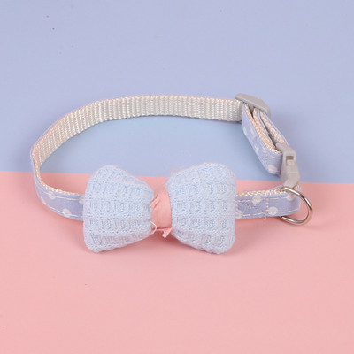 Čipkasti pojas za pse Dot Odjeća za kućne ljubimce Povodac Povodac za mačku Oprsnica za kućne ljubimce Haljina za male pse i mačke Kunići Štene Bowknot Mačja ogrlica