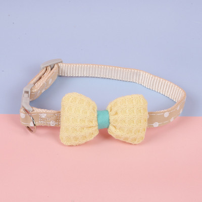 Čipkasti pojas za pse Dot Odjeća za kućne ljubimce Povodac Povodac za mačku Oprsnica za kućne ljubimce Haljina za male pse i mačke Kunići Štene Bowknot Mačja ogrlica