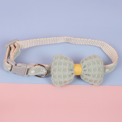 Čipkasti pojas za pse Dot Odjeća za kućne ljubimce Povodac Povodac za mačku Oprsnica za kućne ljubimce Haljina za male pse i mačke Kunići Štene Bowknot Mačja ogrlica