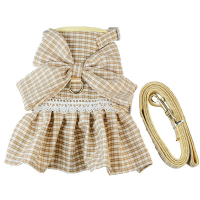 Čipkasti pojas za pse Dot Odjeća za kućne ljubimce Povodac Povodac za mačku Oprsnica za kućne ljubimce Haljina za male pse i mačke Kunići Štene Bowknot Mačja ogrlica