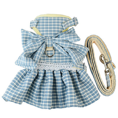 Čipkasti pojas za pse Dot Odjeća za kućne ljubimce Povodac Povodac za mačku Oprsnica za kućne ljubimce Haljina za male pse i mačke Kunići Štene Bowknot Mačja ogrlica