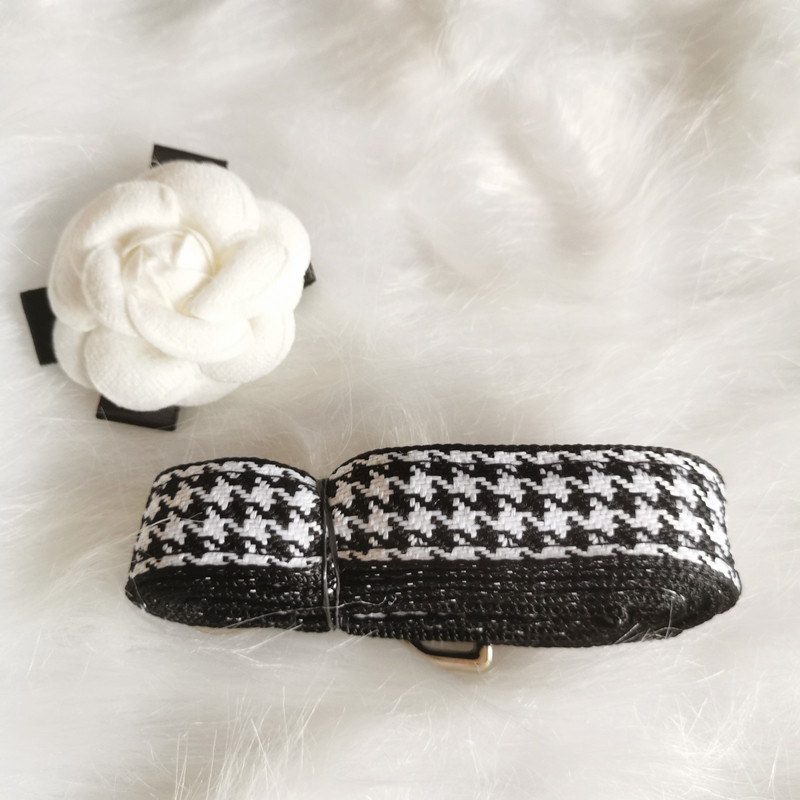 Karirani pojas za kućne ljubimce s povodcem Set za male srednje pse i mačke Klasična kamelija prsluk za pse Odjeća Teddy Bichon pojas za mačke Povoci