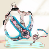 Animale de companie noi Accesorii pentru câini Ham luminos reglabil pentru câini cățeluș vestă guler lesă buldog francez câine mediu mic mare