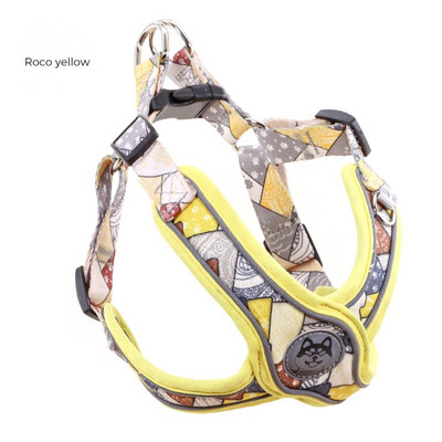Animale de companie noi Accesorii pentru câini Ham luminos reglabil pentru câini cățeluș vestă guler lesă buldog francez câine mediu mic mare